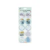 Team Boy Themed Badges 5.8cm 10pk