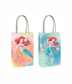 The Little Mermaid Paper Kraft Bags Assorted 8pc