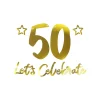 50th Let’s Celebrate Banner 1m