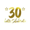30th Let’s Celebrate Banner 1m