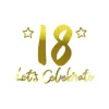 18th Let’s Celebrate Banner 1m