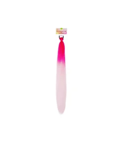 2-Tone Pink Party Wig 65cm