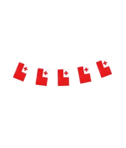 Tonga Flag Bunting 5m 20pc