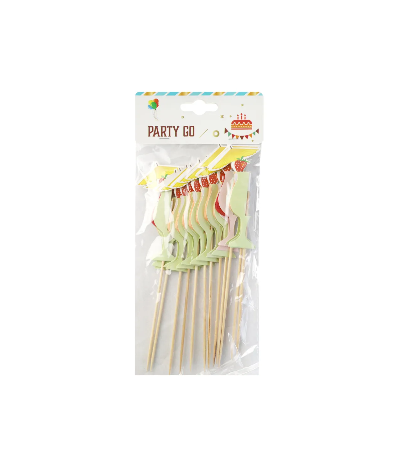 Tropical Party Picks Assorted 12pk