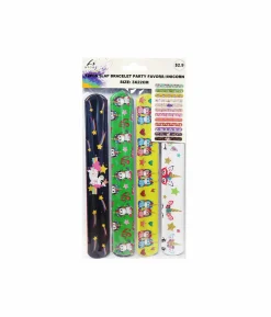 Unicorn Design Slap Bracelet Set 12pc