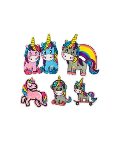 Unicorn DIY Cloth Patch 5pc