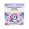 Unicorn Happy Birthday Backdrop 100x150cm