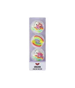 Unicorn Icing Decorations 6pk