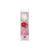 Valentine Daisy Icing Decorations 12pk