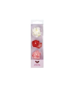 Valentine Daisy Icing Decorations 12pk