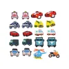 Vehicles Shoe Charms 20pc