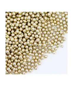 Vintage Gold Cachous Balls 4mm 90g