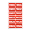 Warning Sticker 5 Sheet Assorted 14 x 25.5cm