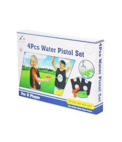 Water Pistol Set 4pc