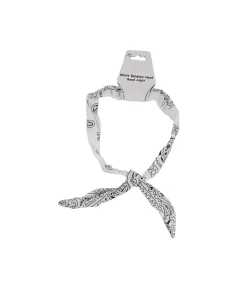 White Bandana Headband