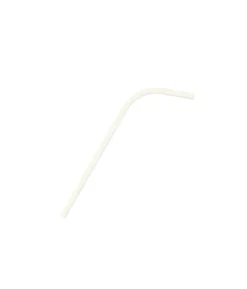 White Bent Paper Straws 50pk