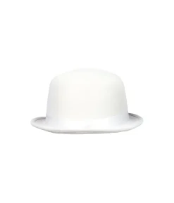 White Bowler Hat