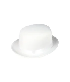 White Bowler Hat