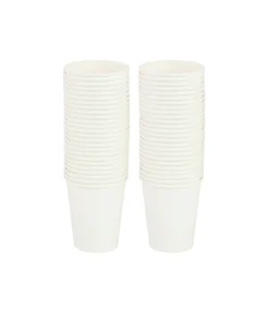 White Coffee Paper Cups 50x12oz