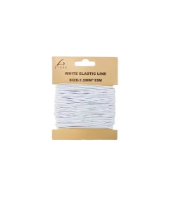 White Craft Elastic Line 15m x 1.2mm