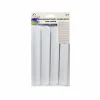 White Design Slap Bracelet Set 12pc
