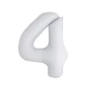 White Foil Matte Number 4