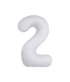White Foil Matte Number 2