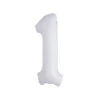 White Foil Matte Number 1