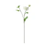 White 3 Head Dahlia 62cm