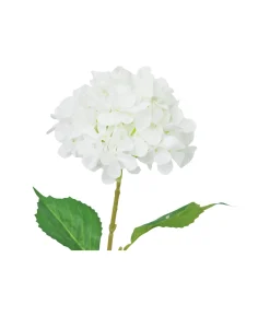 White Hydrangea Flower 63cm