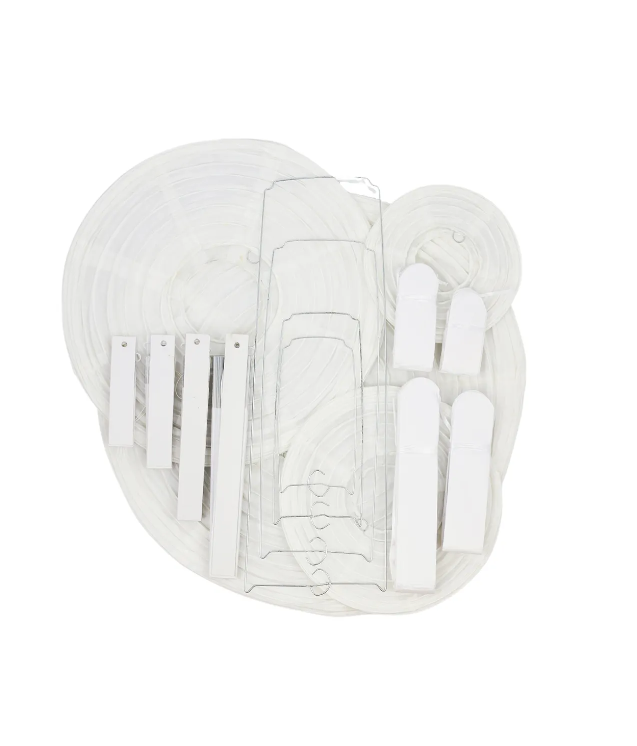 White/Iridescent Decoration Wall Kit