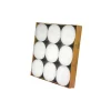 White Jumbo Tealight Candles 9pk