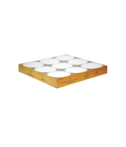 White Jumbo Tealight Candles 9pk