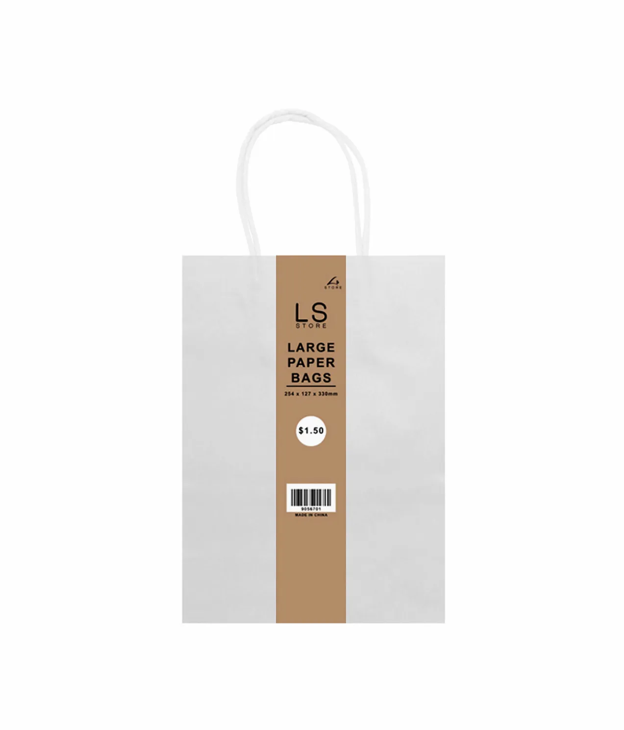 White Large Paper Bag 2pcs