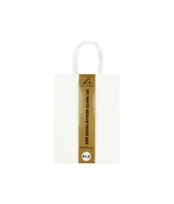 White Medium Paper Bag 3pc