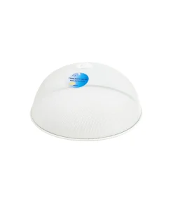 White Metal Food Dust Cover 35x35x13cm