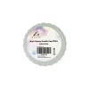 White Mini Colored Glass Candle Cup 5.5 x 3.7cm 1pc
