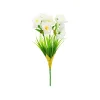 White Narcissus Flower 3 Heads 35cm