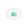 White Oval Plastic Serving Tray