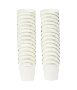 White Paper Cups 80x4oz