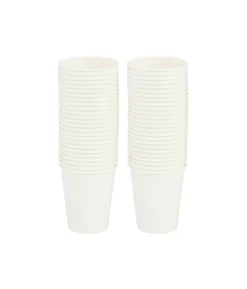 White Paper Cups 50x9oz