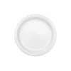 White Paper Plates 12x9in
