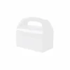White Paper Treat Box 6pc (Side Seal)