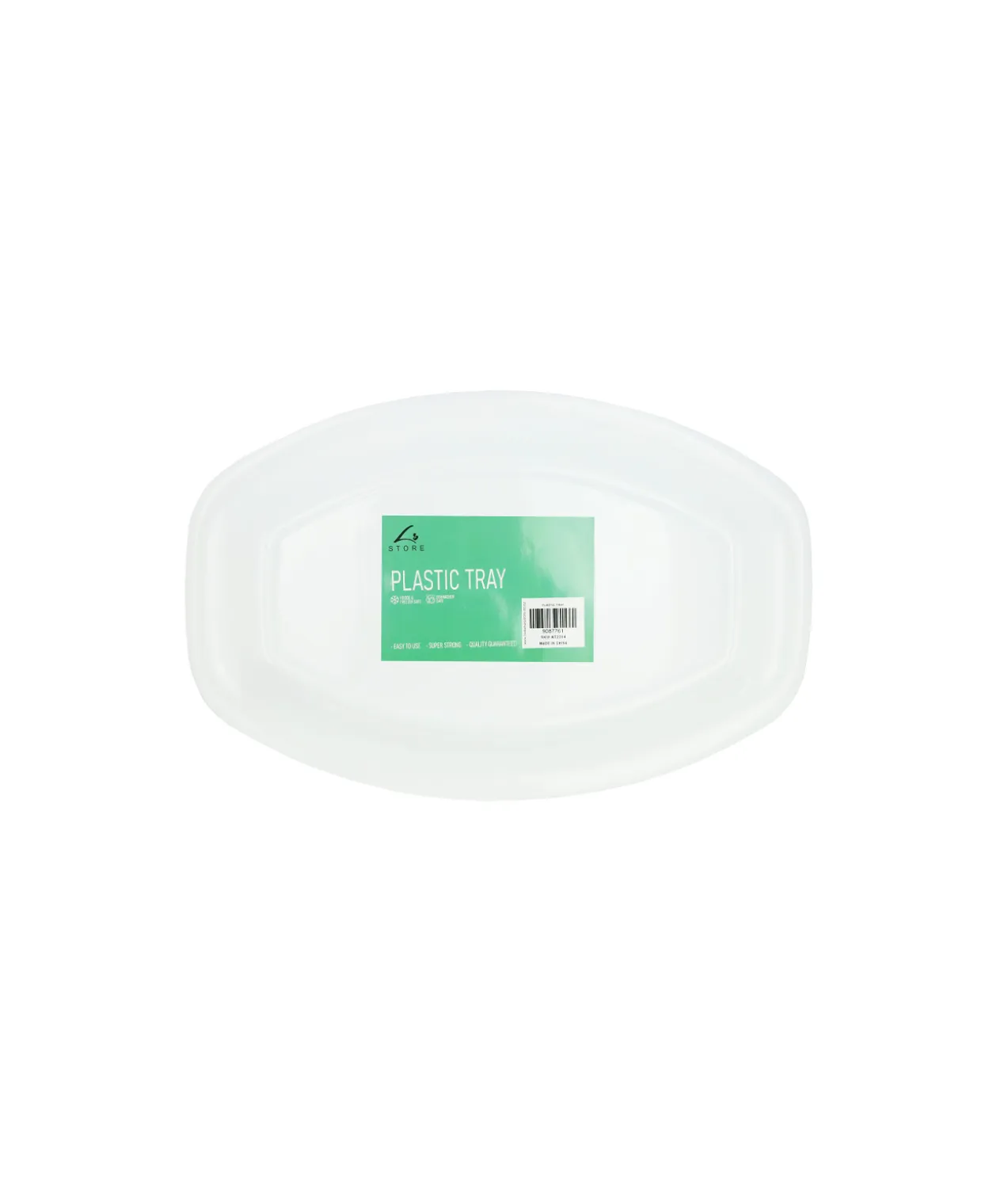 White Plastic Tray