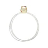 White PP Plastic Toss Rings 30cm 4pc