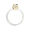 White PP Plastic Toss Rings 20cm 6pc