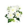 White Rose 5 Head 28cm