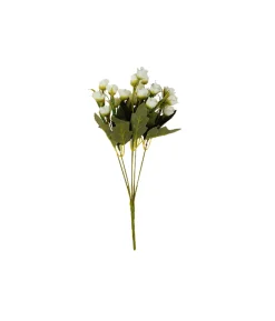 White Rose 20 Heads 33cm