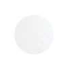 White Round Masonite Cake Board 8in
