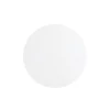 White Round Masonite Cake Board 6in